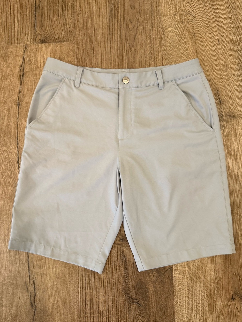 Puma Light Gray Men's Golf Shorts